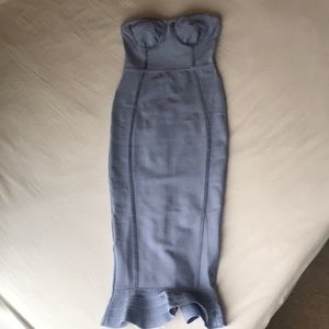 Light Blue Bodycon Dress